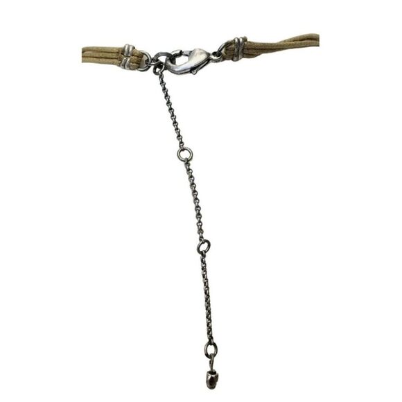 Vintage Pink Black multi 5 Tier Chic Beaded Silver Tone Layered Necklace 24” - Picture 8 of 10